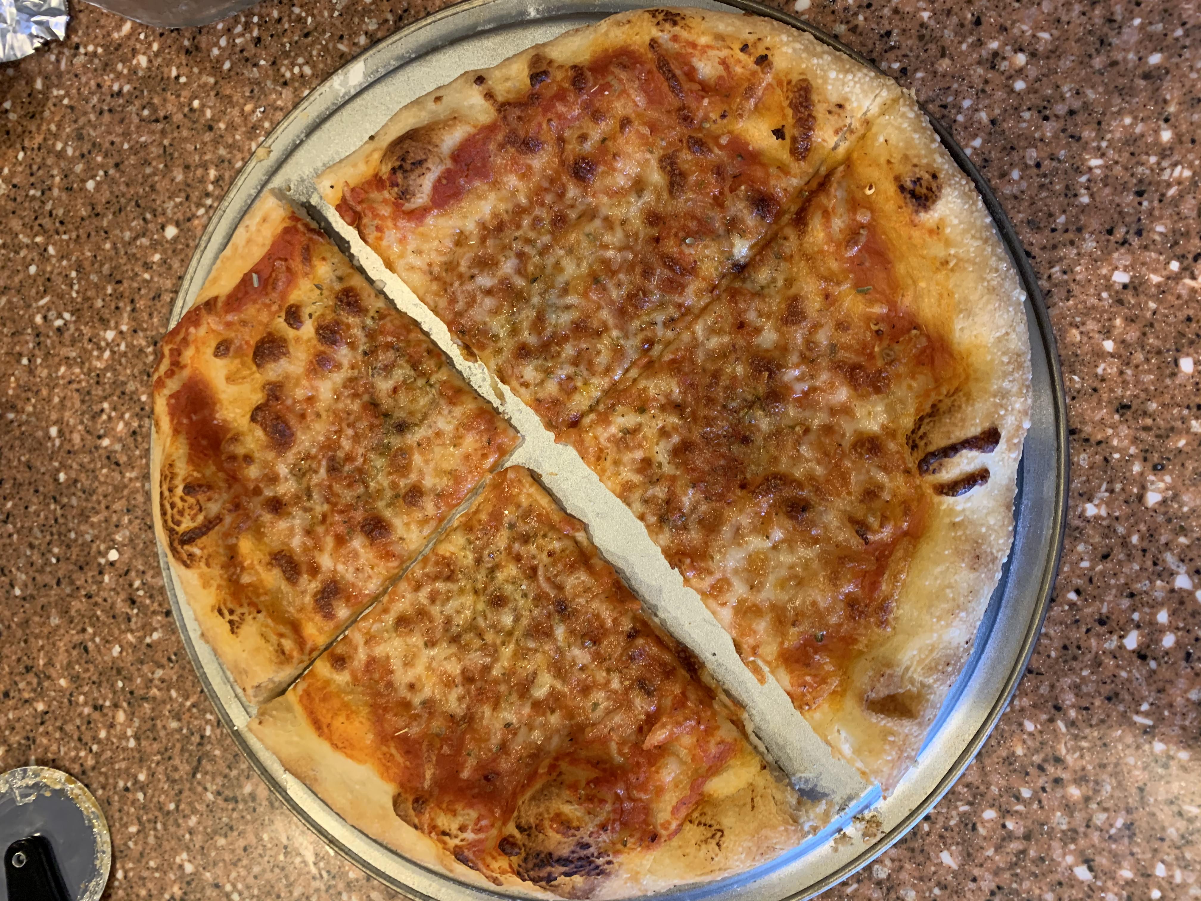 homemade pizza